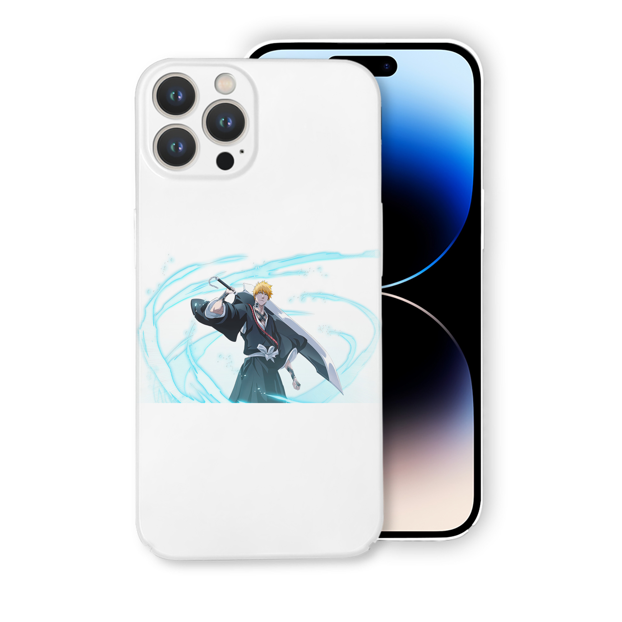 （画像用） ブリーチ 黒崎一護（くろさき いちご）BLEACH Kurosaki Ichigo 【iPhone 14シリーズ対応】ハードケース